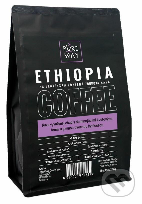 Kávy a čaje: Ethiopia (Pure Way). Pure Way, 2020 Kávy a čaje: Ethiopia (Pure Way). Pure Way, 2020