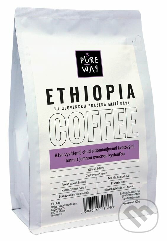 Kávy a čaje: Ethiopia (Pure Way). Pure Way, 2020 Kávy a čaje: Ethiopia (Pure Way). Pure Way, 2020