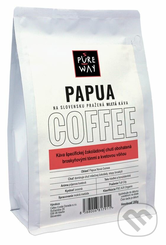 Kávy a čaje: Papua (Pure Way). Pure Way, 2020 Kávy a čaje: Papua (Pure Way). Pure Way, 2020