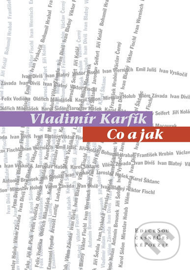 Kniha: Co a jak (Vladimír Karfík). Pavel Mervart, 2020 Kniha: Co a jak (Vladimír Karfík). Pavel Mervart, 2020