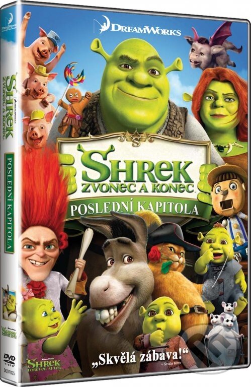 Film: Shrek: Zvonec a konec (Mike Mitchell) (DVD). DreamWorks Animation, 2010 Film: Shrek: Zvonec a konec (Mike Mitchell) (DVD). DreamWorks Animation, 2010