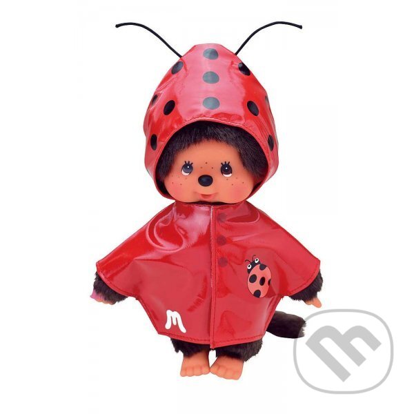 Spoločenská hra: Mončiči oblečenie - pršiplášť lienka (Monchhichi). Monchhichi, 2020 Spoločenská hra: Mončiči oblečenie - pršiplášť lienka (Monchhichi). Monchhichi, 2020