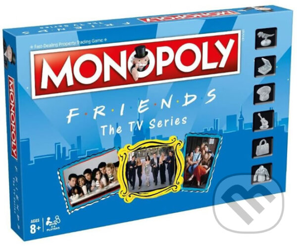 Spoločenská hra: Monopoly: Přátelé CZ (Winning Moves). Winning Moves, 2019 Spoločenská hra: Monopoly: Přátelé CZ (Winning Moves). Winning Moves, 2019