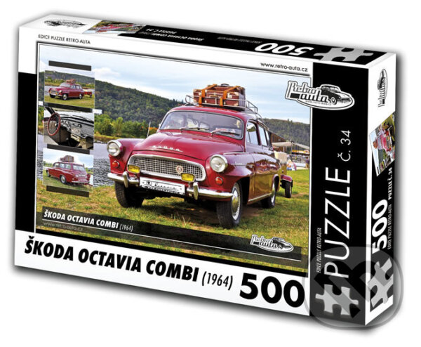 Puzzle: ŠKODA OCTAVIA COMBI (1964) (KB Barko). KB Barko, 2020 Puzzle: ŠKODA OCTAVIA COMBI (1964) (KB Barko). KB Barko, 2020