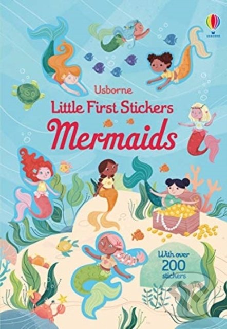 Kniha: Little First Stickers Mermaids (Holly Bathie). Usborne, 2019 Kniha: Little First Stickers Mermaids (Holly Bathie). Usborne, 2019
