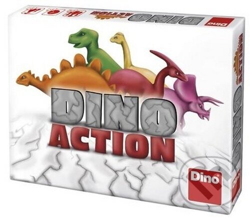 Společenská hra: Dinoaction - Cestovní hra (Dino). Dino, 2020 Společenská hra: Dinoaction - Cestovní hra (Dino). Dino, 2020