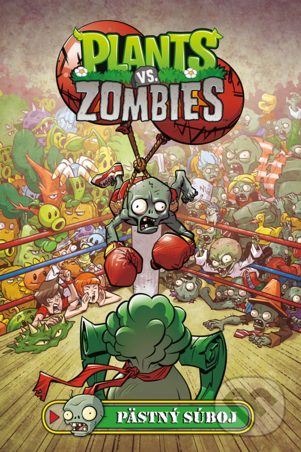 Kniha: Plants vs. Zombies: Pästný súboj (Andie Tong a Paul Tobin). Fragment, 2021 Kniha: Plants vs. Zombies: Pästný súboj (Andie Tong a Paul Tobin). Fragment, 2021