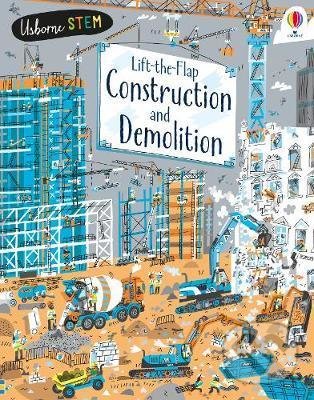Kniha: Lift-the-Flap Construction and Demolition (Jerome Martin). Usborne, 2020 Kniha: Lift-the-Flap Construction and Demolition (Jerome Martin). Usborne, 2020