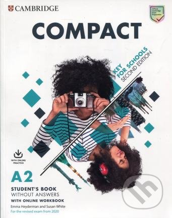 Kniha: Compact Key for Schools A2 (Emma Heyderman a Susan White). Cambridge University Press, 2019 Kniha: Compact Key for Schools A2 (Emma Heyderman a Susan White). Cambridge University Press, 2019
