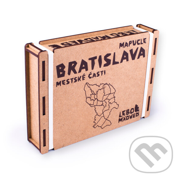 Puzzle: Mapucle Bratislava - mestské časti (Bear Design). Bear Design, 2020 Puzzle: Mapucle Bratislava - mestské časti (Bear Design). Bear Design, 2020