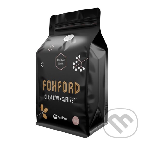 Kávy a čaje: Foxford espresso blend 250g (Foxford / 9 Grams Coffee). Foxford / 9 Grams Coffee, 2020 Kávy a čaje: Foxford espresso blend 250g (Foxford / 9 Grams Coffee). Foxford / 9 Grams Coffee, 2020