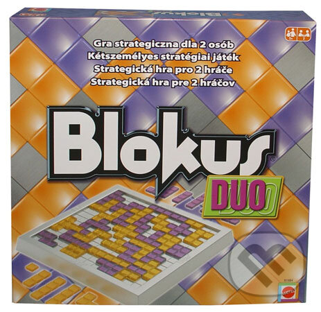 Spoločenská hra: Blokus DUO (Mattel). Mattel, 2009 Spoločenská hra: Blokus DUO (Mattel). Mattel, 2009
