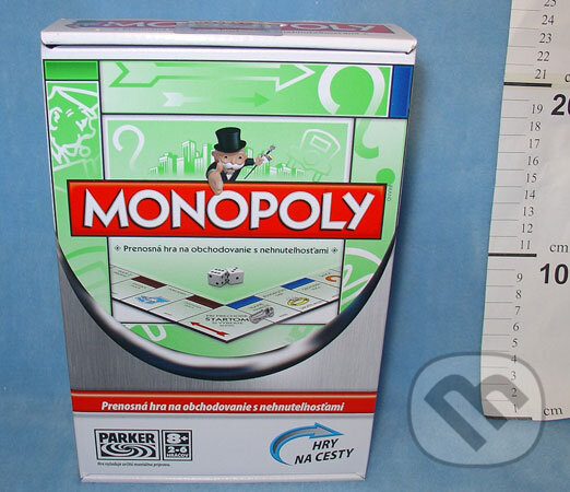 Spoločenská hra: Monopoly (cestovná verzia) (Hasbro). Hasbro, 2009 Spoločenská hra: Monopoly (cestovná verzia) (Hasbro). Hasbro, 2009