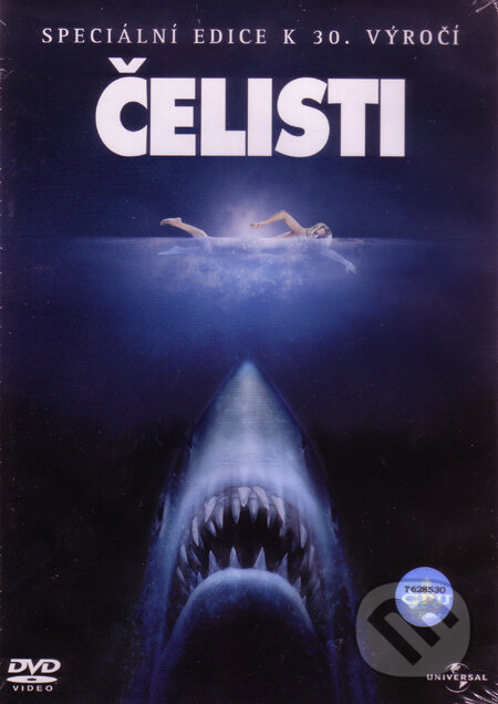 Film: Čeľuste (Steven Spielberg) (DVD). Bonton Film, 2009 Film: Čeľuste (Steven Spielberg) (DVD). Bonton Film, 2009