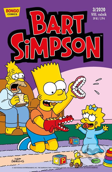Kniha: Bart Simpson 3/2020 (Crew). Crew, 2020 Kniha: Bart Simpson 3/2020 (Crew). Crew, 2020