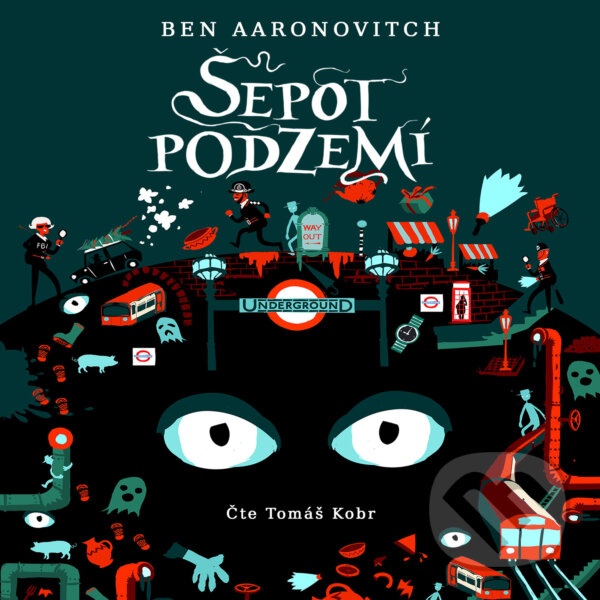 Audiokniha: Šepot podzemí (Ben Aaronovitch). Tympanum, 2018 Audiokniha: Šepot podzemí (Ben Aaronovitch). Tympanum, 2018