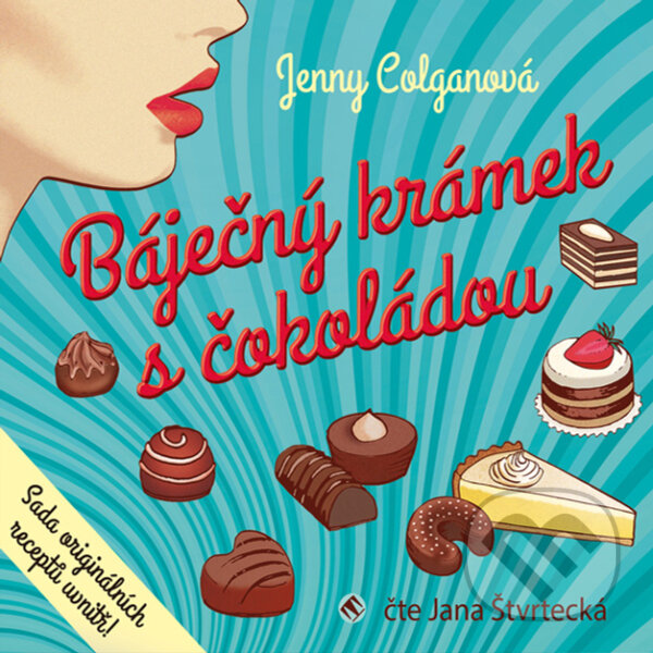 Audiokniha: Báječný krámek s čokoládou (Jenny Colgan). Tympanum, 2020 Audiokniha: Báječný krámek s čokoládou (Jenny Colgan). Tympanum, 2020
