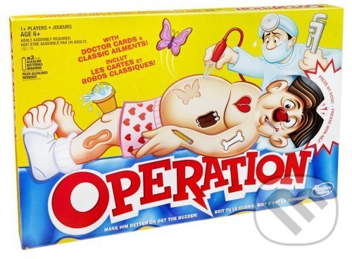 Společenská hra: Operation (Operácia) (Hasbro). Hasbro, 2020 Společenská hra: Operation (Operácia) (Hasbro). Hasbro, 2020