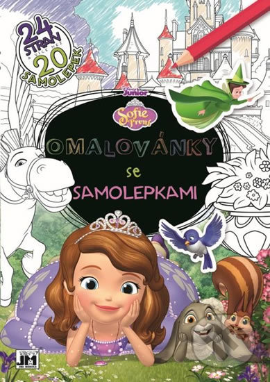 Kniha: Sofie První - Omalovánky se samolepkami A4+ (Jiří Models). Jiří Models, 2020 Kniha: Sofie První - Omalovánky se samolepkami A4+ (Jiří Models). Jiří Models, 2020