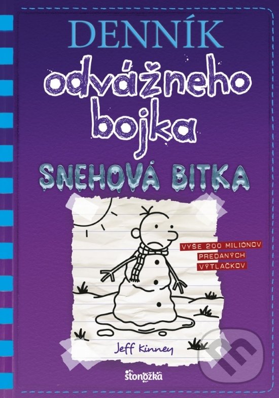 Kniha: Denník odvážneho bojka 13 (Jeff Kinney). Stonožka, 2020 Kniha: Denník odvážneho bojka 13 (Jeff Kinney). Stonožka, 2020