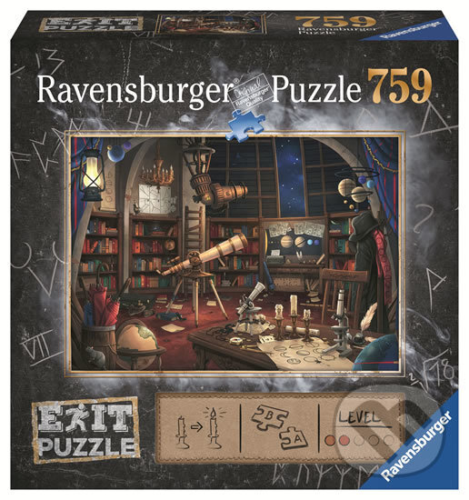 Puzzle: Exit Puzzle: Hvězdárna (Ravensburger). Ravensburger, 2020 Puzzle: Exit Puzzle: Hvězdárna (Ravensburger). Ravensburger, 2020