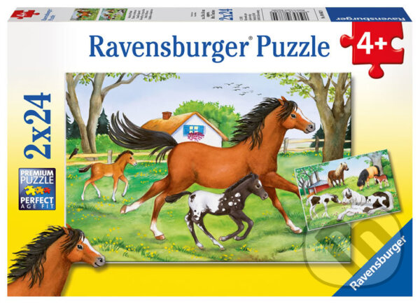 Puzzle: Svět koní (Ravensburger). Ravensburger, 2020 Puzzle: Svět koní (Ravensburger). Ravensburger, 2020