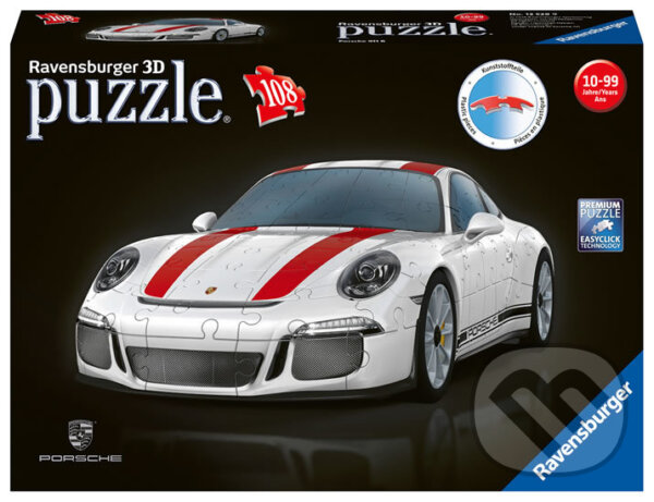 Puzzle: 3D puzzle Porsche 911R (Ravensburger). Ravensburger, 2020 Puzzle: 3D puzzle Porsche 911R (Ravensburger). Ravensburger, 2020