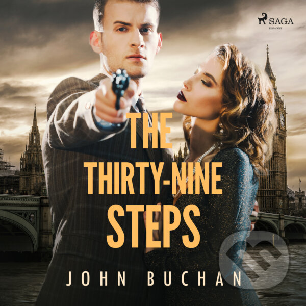 Audiokniha: The Thirty-Nine Steps (EN) (John Buchan). Saga Egmont, 2017 Audiokniha: The Thirty-Nine Steps (EN) (John Buchan). Saga Egmont, 2017