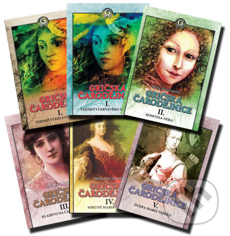 Kniha: Gričská čarodějnice I./1, I./2, II., III., IV., V. (kolekcia) (Marija Jurić Zagorka). XYZ Kniha: Gričská čarodějnice I./1, I./2, II., III., IV., V. (kolekcia) (Marija Jurić Zagorka). XYZ