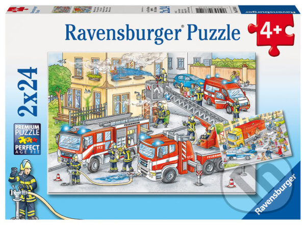 Puzzle: Hasiči (Ravensburger). Ravensburger, 2020 Puzzle: Hasiči (Ravensburger). Ravensburger, 2020