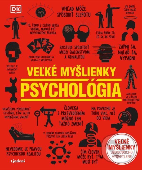 Kniha: Veľké myšlienky: Psychológia (Autorský kolektív). Lindeni, 2020 Kniha: Veľké myšlienky: Psychológia (Autorský kolektív). Lindeni, 2020