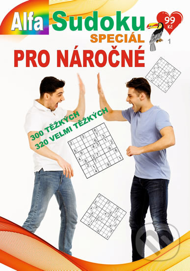 Kniha: Sudoku speciál pro náročné 1/2020 (Alfasoft). Alfasoft, 2020 Kniha: Sudoku speciál pro náročné 1/2020 (Alfasoft). Alfasoft, 2020