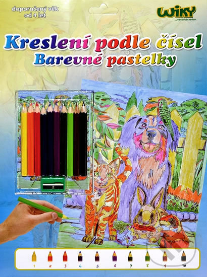 Kniha: Kreslení podle čísel - Pejsek (Wiky). Wiky, 2014 Kniha: Kreslení podle čísel - Pejsek (Wiky). Wiky, 2014