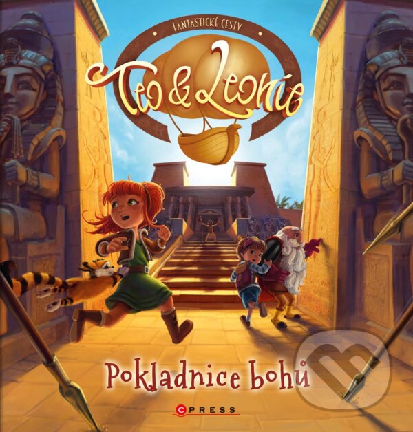 E-kniha: Teo a Leonie: Pokladnice bohů (Pascal Conicella). CPRESS, 2019 E-kniha: Teo a Leonie: Pokladnice bohů (Pascal Conicella). CPRESS, 2019