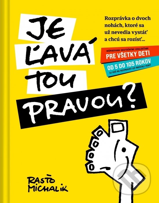 Kniha: Je ľavá tou pravou? (Rasťo Michalik). Full Circle + SomTvor.com, 2020 Kniha: Je ľavá tou pravou? (Rasťo Michalik). Full Circle + SomTvor.com, 2020
