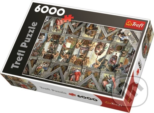 Puzzle: Sixtinská Kaple (Trefl). Trefl, 2020 Puzzle: Sixtinská Kaple (Trefl). Trefl, 2020
