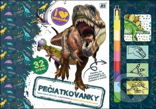 Kniha: Pečiatkovanky: Dinosaury (Jiří Models). Jiří Models, 2020 Kniha: Pečiatkovanky: Dinosaury (Jiří Models). Jiří Models, 2020