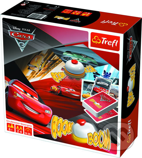 Společenská hra: Boom Boom Cars 3 (Trefl). Trefl, 2020 Společenská hra: Boom Boom Cars 3 (Trefl). Trefl, 2020