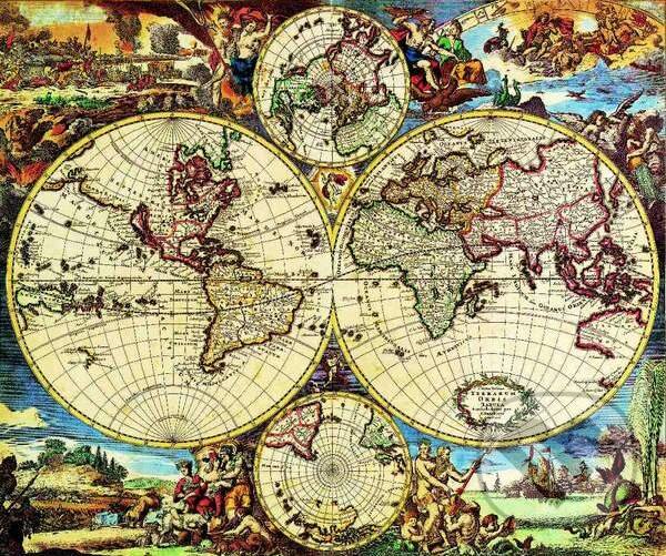 Mapa sveta, Editions Ricordi