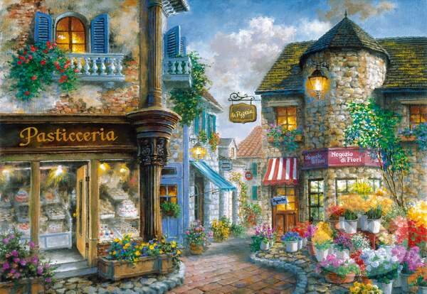 Puzzle: Piazza Bella (Clementoni). Clementoni Puzzle: Piazza Bella (Clementoni). Clementoni