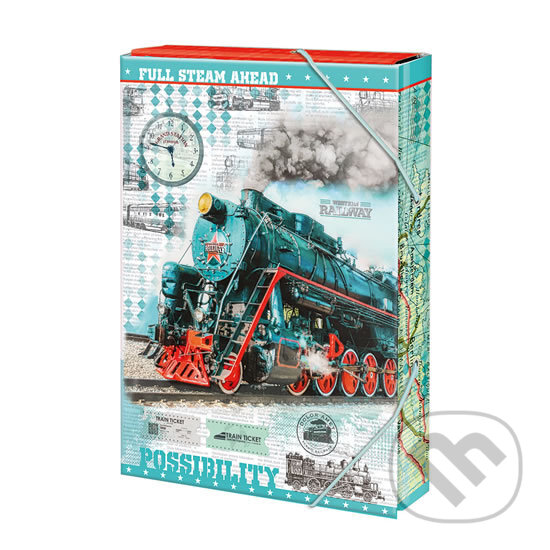 Box na sešity A4: Train (Argus). Argus, 2020 Box na sešity A4: Train (Argus). Argus, 2020