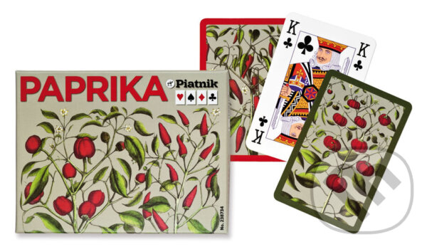 Společenská hra: Kanasta - Paprika (Piatnik). Piatnik, 2020 Společenská hra: Kanasta - Paprika (Piatnik). Piatnik, 2020