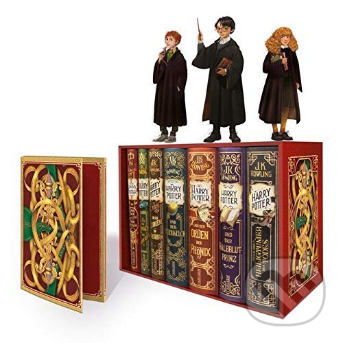 Kniha: Harry Potter: Band 1-7 im Schuber (J. K. Rowling). Carlsen Verlag, 2019 Kniha: Harry Potter: Band 1-7 im Schuber (J. K. Rowling). Carlsen Verlag, 2019