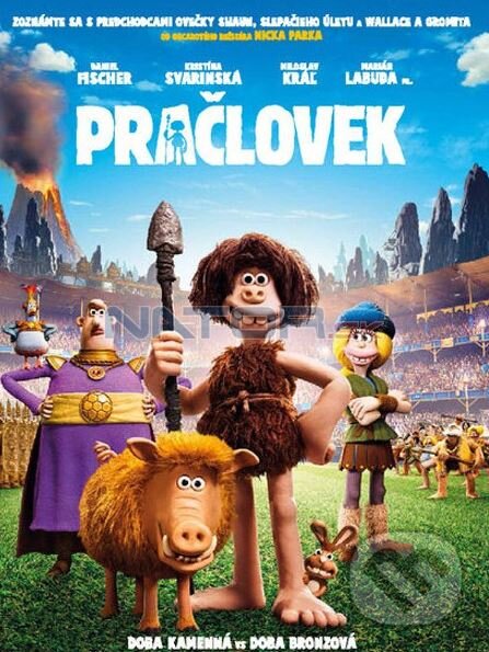 Film: Pračlovek (Early Man) (DVD). , 2018 Film: Pračlovek (Early Man) (DVD). , 2018