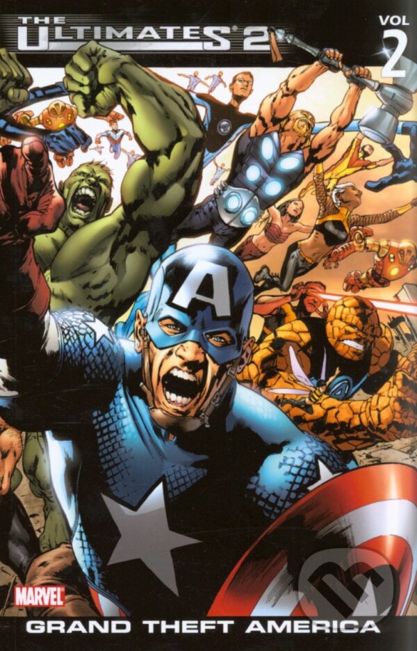 Kniha: Ultimates 2 Vol.2: Grand Theft America (Mark Millar). Marvel, 2007 Kniha: Ultimates 2 Vol.2: Grand Theft America (Mark Millar). Marvel, 2007