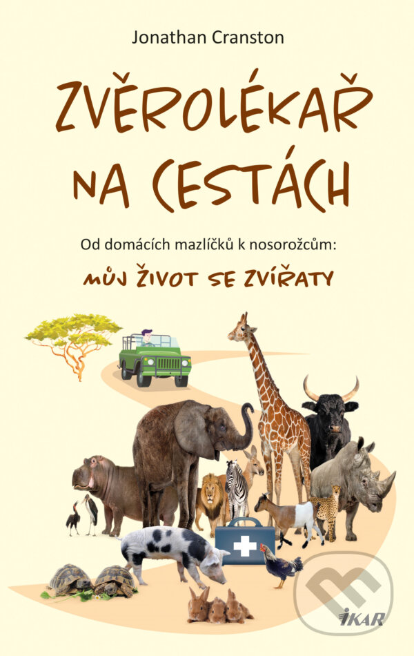 E-kniha: Zvěrolékař na cestách (Jonathan Cranston). Ikar CZ, 2020 E-kniha: Zvěrolékař na cestách (Jonathan Cranston). Ikar CZ, 2020