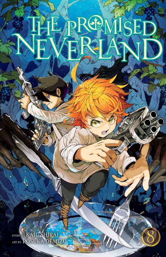 Kniha: The Promised Neverland 8 (Kaiu Shirai). Viz Media, 2019 Kniha: The Promised Neverland 8 (Kaiu Shirai). Viz Media, 2019