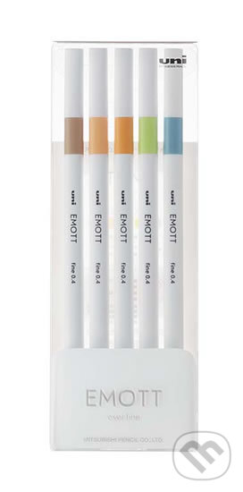 EMOTT fine liner sada NATURE 5 ks (OFFICE LINE). OFFICE LINE, 2020 EMOTT fine liner sada NATURE 5 ks (OFFICE LINE). OFFICE LINE, 2020