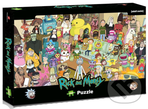 Puzzle: Rick and Morty (Winning Moves). Winning Moves, 2020 Puzzle: Rick and Morty (Winning Moves). Winning Moves, 2020