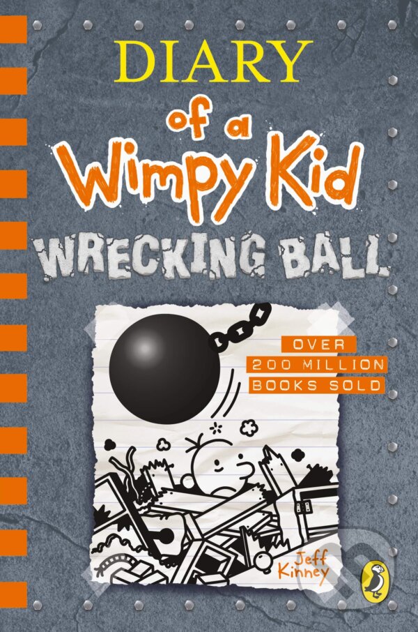 Kniha: Diary of a Wimpy Kid: Wrecking Ball (Jeff Kinney). Puffin Books, 2020 Kniha: Diary of a Wimpy Kid: Wrecking Ball (Jeff Kinney). Puffin Books, 2020